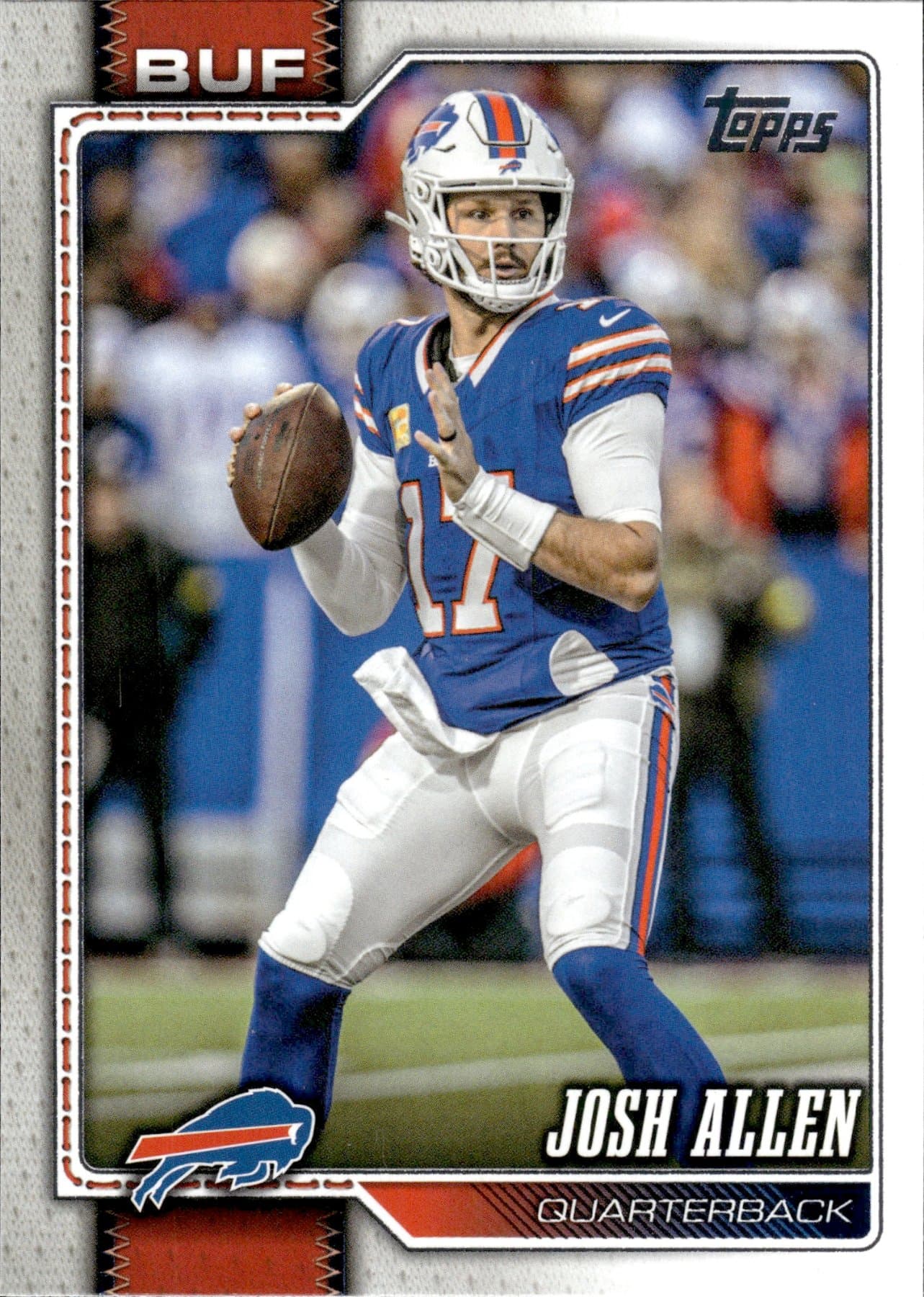 Josh Allen 2026 Topps #22 Buffalo Bills