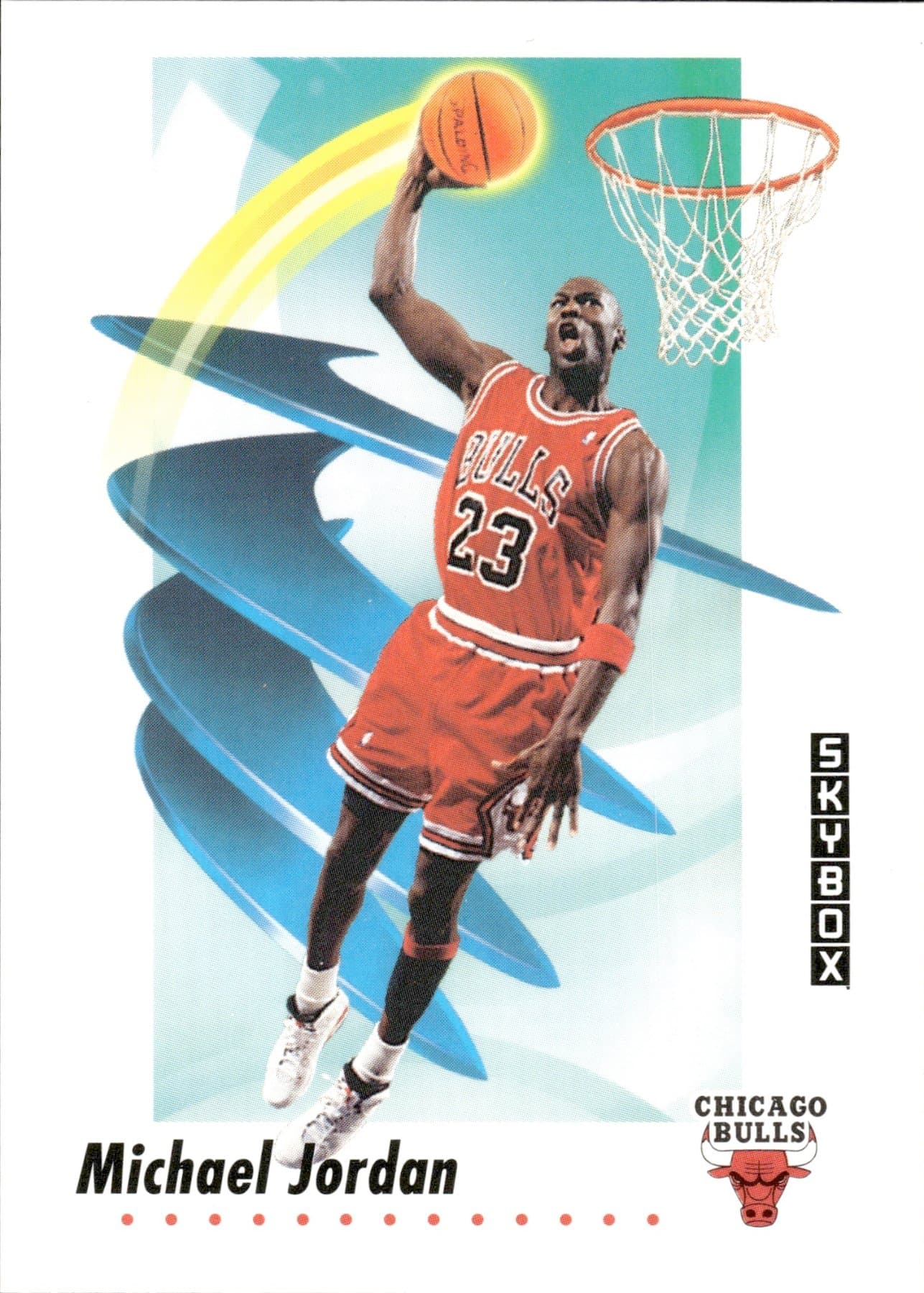 Michael Jordan 1991 SkyBox #39 Chicago Bulls